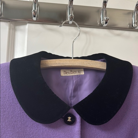 Vintage Women's Two Piece Set Purple Jacket and Skirt Size XS - Picture 4 of 12